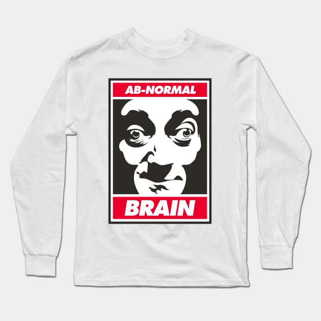 Ab-Normal Brain Long Sleeve T-Shirt by fungolao